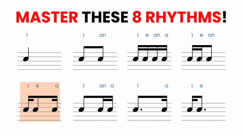 8 patrones rítmicos que todo músico debería practicar (con conteo)