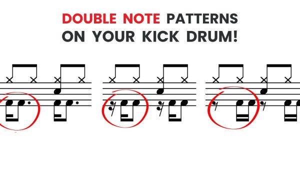 Double Kick Patterns For the Kick Drum 🥁 Drummer's Coordination 101