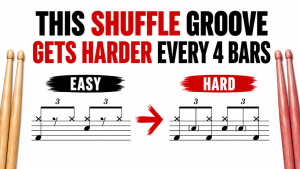 This Shuffle Groove Gets Harder Every 4 bars 🥁